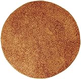 HOPPL(ホップル) ラグ オレンジ 円形1m