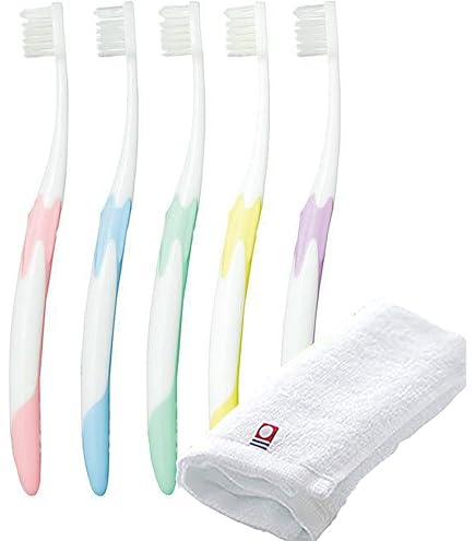 Amazon | 【今治タオル付き】 GC ルシェロ B-20 ピセラ 歯ブラシ 5本入