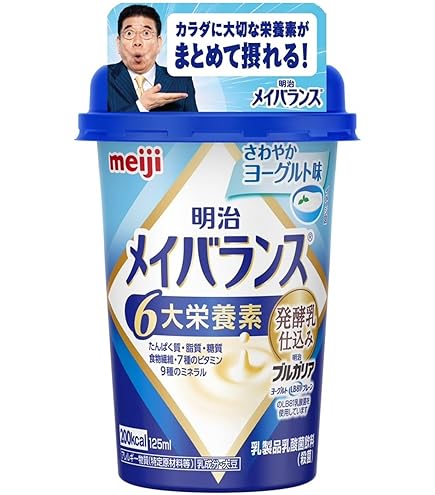 明治 メイバランスミニ さわやか白桃味 24本×3ケース Amazon.co.jp: メイバランスミニカップ 発酵乳仕込み 白桃ヨーグルト味