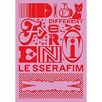 LE SSERAFIM DIFFERENT OC盤 NY盤 コンプリート 特典付】 LE SSERAFIM DIFFERENT 【 初回限定 NOSTALGIC YLANG盤