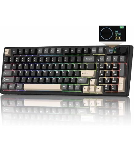 Amazon | RK ROYAL KLUDGE R98 Pro 有線メカニカルキーボード 96