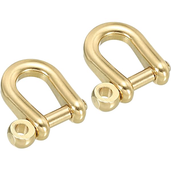 Amazon.co.jp: [PATIKIL] Dリングシャックル 4個セット 1/2