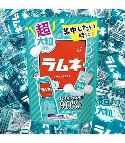 Amazon.co.jp: 《セット販売》 森永 超大粒ラムネ 60g×6個セット※軽減