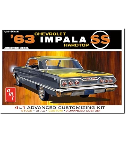 Amazon | AMT 1/25 1966 シボレー シェベルSS プラモデル AMT1342 成型