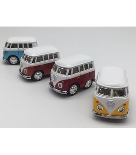 Amazon.co.jp: ミニミニ ワーゲンバス パステルカラー お得な4色