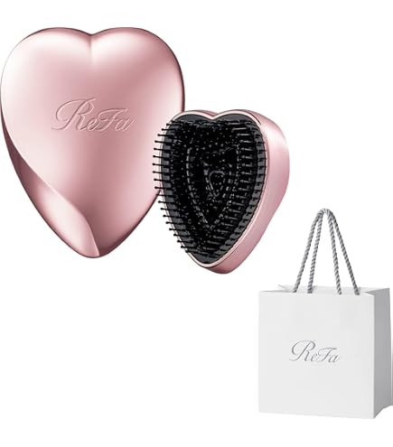 Amazon | リファハートブラシ/ReFa HEART BRUSH (ローズゴールド