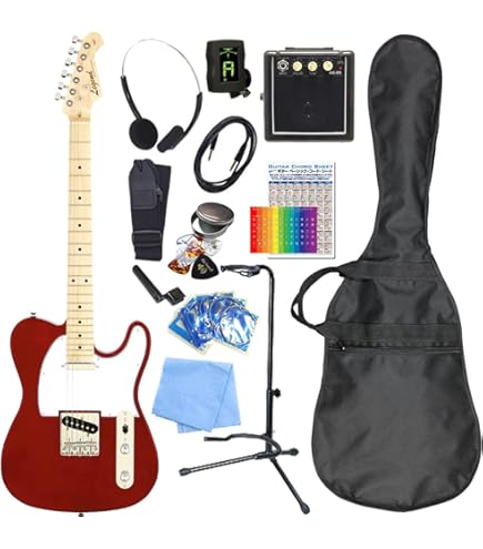 Amazon | Bacchus BTE-1-RSM/M BBD エレキギター初心者14点