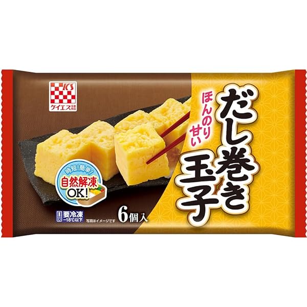 ＊だし巻き＊ Amazon | [冷凍] ケイエス冷凍食品 関西風 だし巻き玉子 100g×10