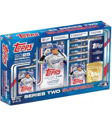 Amazon.co.jp: 2025 Topps Baseball Series 2 Hobby Box トップス