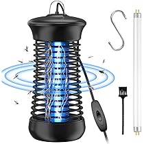 電撃殺虫器 電気蚊取り器 LED光源吸引式捕虫器 強力電撃殺虫器① 楽天市場】[電撃殺虫器&LED照明ライト両用] 電撃殺虫器 殺虫灯