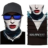 AMOCANE Magic Scraf Rave Bandana Neck Gaiter Unisex SeamlessTube Headwear Bandana Motorcycle Face Balaclava for Women Men