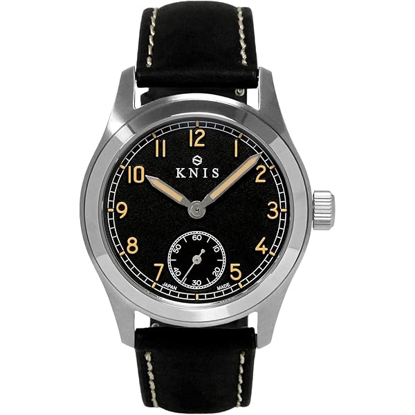 KNIS ニス 日本製 クォーツ ブラック Amazon.co.jp: KNIS ニス 日本製 腕時計 レトロミリタリー