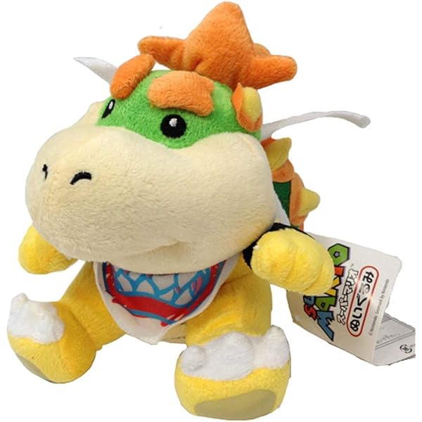 little buddy bowser jr plush
