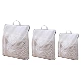 「GTMAIL JP唯一販売者」GTMAIL ドラム式専用 洗濯ネット 丸型 3枚セット 細目 洗濯 ネット 旅行 家庭用 直径Φ23cm Φ33cm Φ38cm 洗濯バッグ 型崩れ防止 ブラ スカート/靴下/ネクタイなど適用 3色