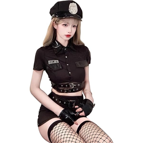 Amazon.co.jp: [Malymoon] コスプレ SWAT ポリス 警察 ミニスカポリス