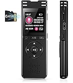 Amazon.co.jp: ボイスレコーダー 32GB大容量 1536kbps音質 1.4インチ