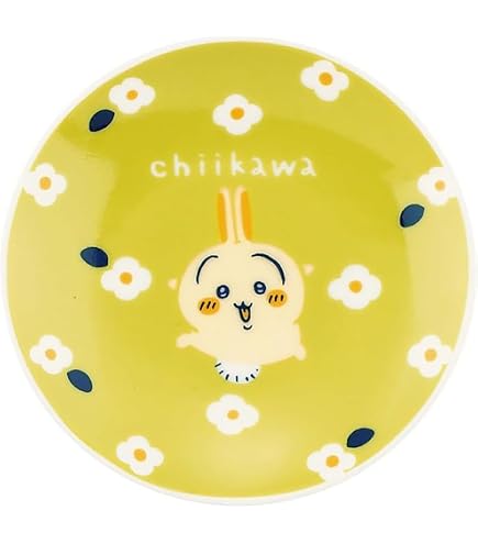 Amazon｜ちいかわ 公式ライセンス 皿 13cm ハチワレ うさぎ グッズ