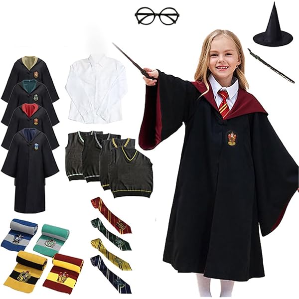 Amazon.co.jp: [不明] コスチューム ホグワーツ グリフィンドール 制服
