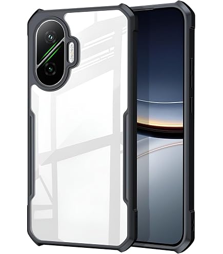 Amazon.co.jp: 対応 Xiaomi POCO F7 ケースクリア ガラスフィルム付き