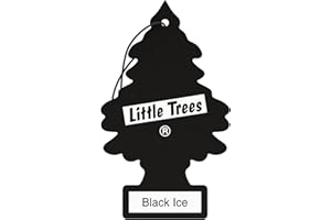 Little Tree Black Ice Air Freshner (Pack of 1)