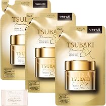 Amazon | TSUBAKI プレミアムEX リペアマスク 詰替150g×3個 ヘアパック