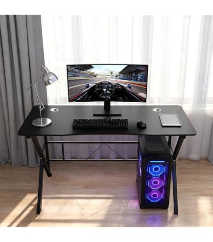 【人気商品】N&S PCデスク 幅100cm ブラック カーボン調天板 ワークデ Amazon | N&S PCデスク 幅100cm ブラック カーボン調天板 ワークデスク