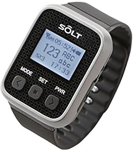 Amazon.co.jp: SOLT 飲食店 工場 呼び出しベル・角型送信機 MTJ-2XBK