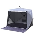 決まりました　タープテント　キャンパーズコレクション　異形ステッキ付き Amazon.co.jp: [キャンパーズコレクション 山善] 傘みたいに広げるだけ