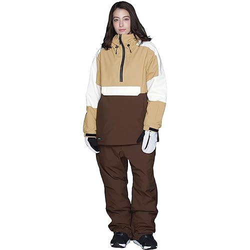 ICEPARDAL(アイスパーダル) スノボウェア スキーウェア レディース 上下セット プルオーバー 3サイズ ISET-54