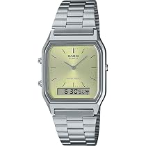 Amazon.co.jp: [カシオ] CASIO アナデジ ANA-DIGI クオーツ 腕時計