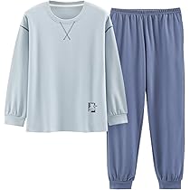 Amazon | [HEWEAYTA] パジャマ レディース 長袖 春夏秋 - ルーム