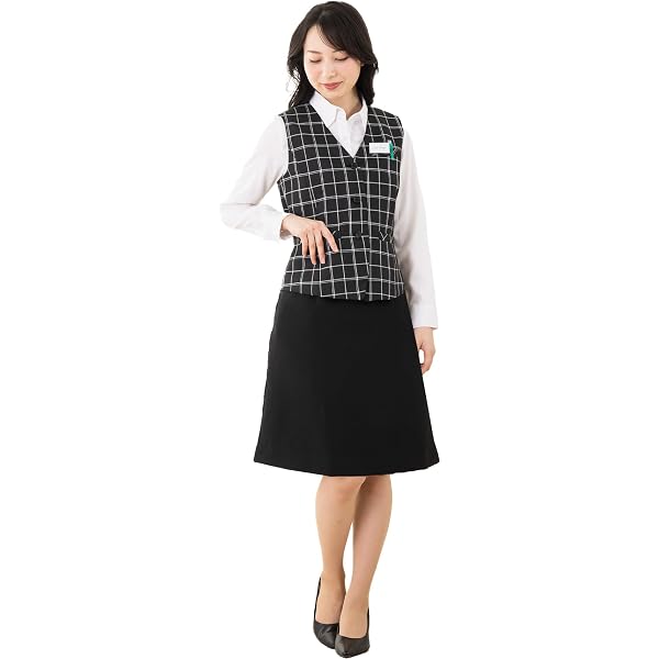 Amazon | [武蔵野ユニフォーム] KARSEE ENJOY EAV899/EAS901 事務服