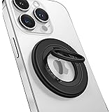 【2024最高傑作&MagRing Pro】 Andobil スマホリング Magsafe マグセーフ リング 落下防止 バンカーリング マグネット【両面マグネット・超强磁力】 スタンド機能&緩まない スマホ リング 360度回転 角度調整可 簡単着