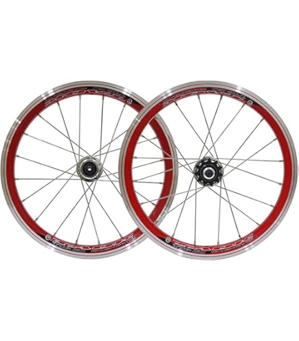 Amazon | 16インチ 自転車ホイールセット C/Vブレーキ リム