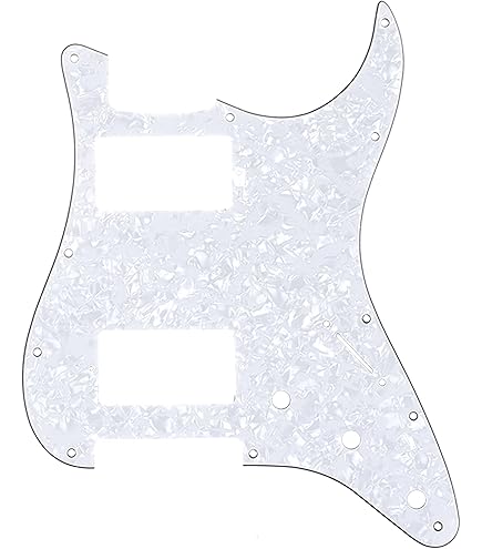 Amazon.co.jp: Musiclily Pro 11穴 STストラトピックガードHH カバード