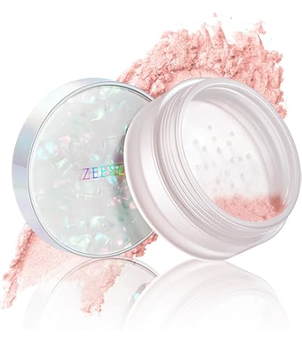 Amazon | Zeesea フェザーライトルースパウダ― 透明感アップ 専用