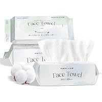 クレンジングタオル 大きめ 使い捨て コットン100％ 敏感肌 洗顔 化粧 Amazon | クレンジングタオル 使い捨てタオル ペーパータオル コットン