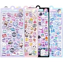 Amazon | Sediven 3dシール 立体シール 可愛い 4枚セット 女の子 携帯