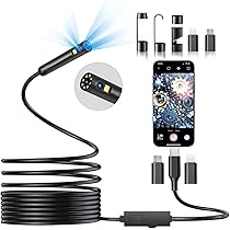 Wi-Fi 内視鏡カメラ Amazon | 【2025最新型】ファイバースコープカメラ HD1920P