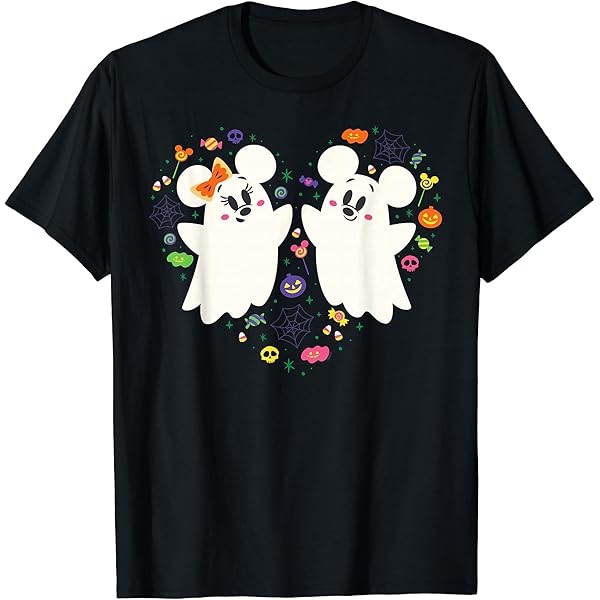 Amazon | Disney おばけ ミッキー ハロウィン 152100030/KI(黒) T