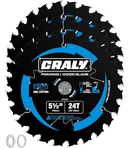 5 PCS 3" (75mm) TCT Circular Saw Blades - 24-Tooth Wood & Plastic Cutting Discs For Mini Angle Grinders, Arbor 9.5/11.12mm - View #5