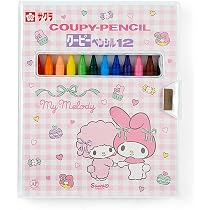 Amazon.co.jp: サンリオ マイメロディー クロミ 12色いろえんぴつ