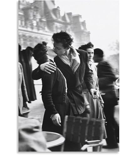 Amazon.co.jp: ポスター ロベールドアノー Robert Doisneau パリ 市