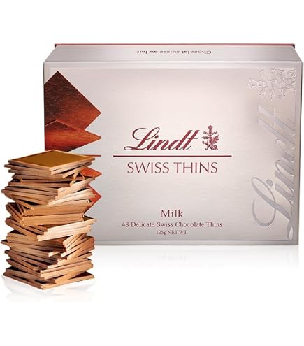 Amazon | Lindt(リンツ) ビタースイート・エキストラシン 125g | Lindt