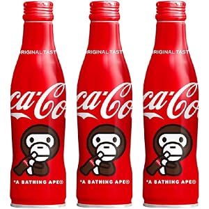 コカ・コーラ 2020 BAPEマイロデザイン スリムボトル 250ml ×3本