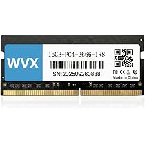 Amazon.co.jp: WVX ノートPC用メモリ DDR4-2666 Mhz（PC4-21300)16GB×1