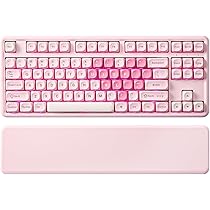 Amazon | YUNZII B87 ワイヤレスメカニカルキーボード