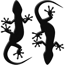 Amazon.co.jp: 蒔絵シール ANIMAL 「ヤモリ(ゲッコー) 銀」 : おもちゃ