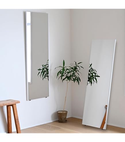 Amazon.co.jp: リフェクス割れない軽量ミラー幅45×高さ120cmメープル