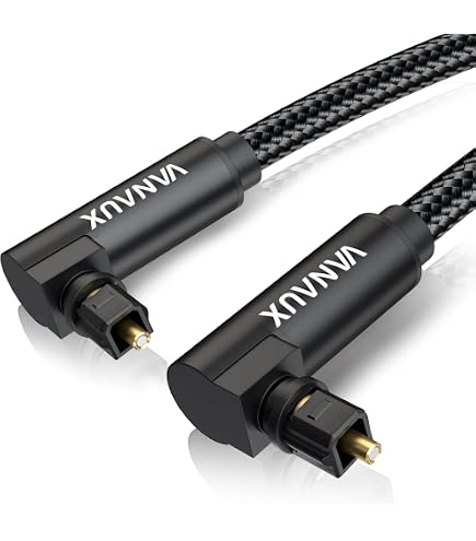 Amazon | オーディオファン 光デジタルケーブル 角型 両側 L字 約1m